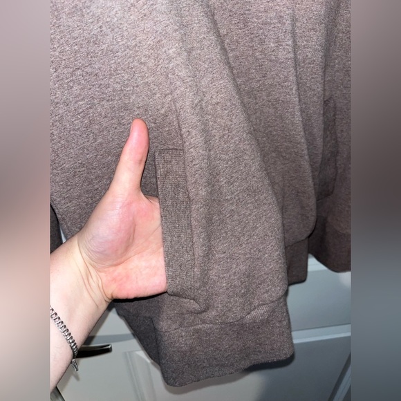 Banana Republic Womens Brown Long Sleeve Shawl Collar Pullover Size Large - Picture 11 of 16